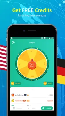 TrueCall - Global WiFi Call android App screenshot 1