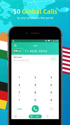 TrueCall - Global WiFi Call android App screenshot 2